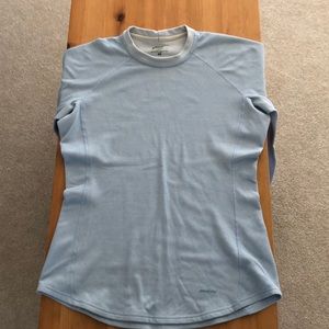 Performance base layer size S, light blue